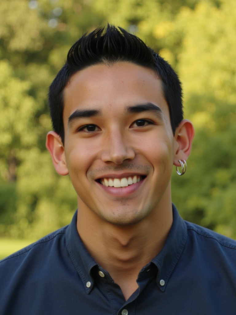 Outdoor headshot